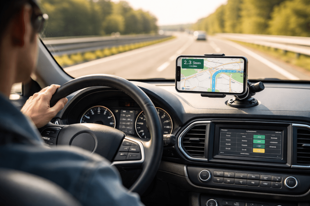 travel convenience accessories phone mount for safe driving