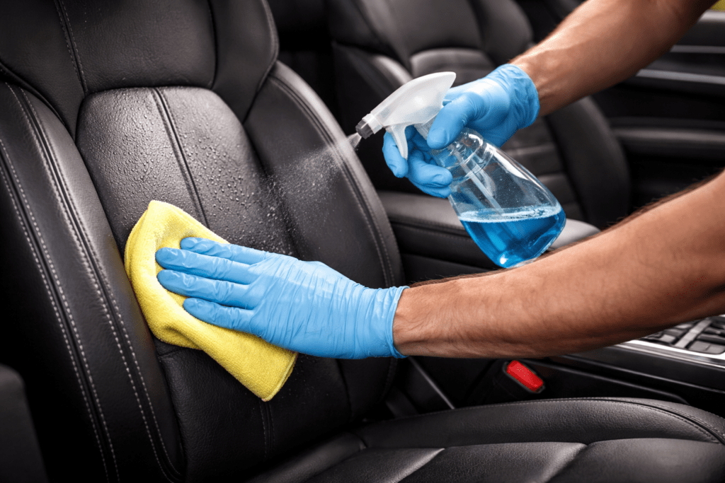 cleaning car seat cover properly
