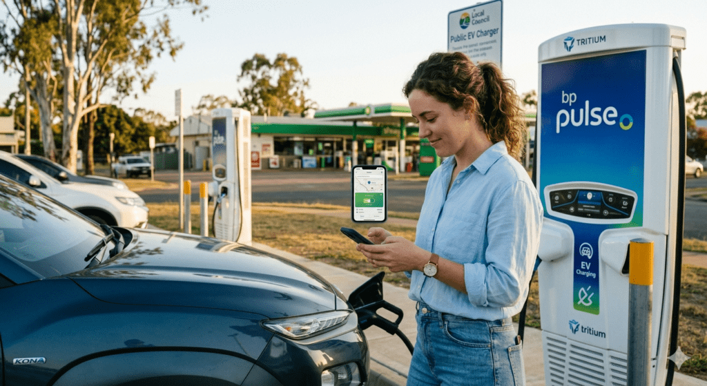 EV charging apps usage