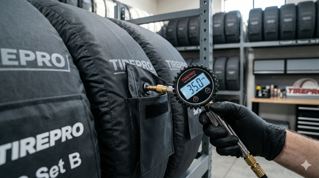 tire care checklist inspection by mechanic

